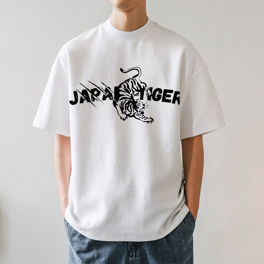 Japan Tiger Original Desgin Japanese Style Classic Tee