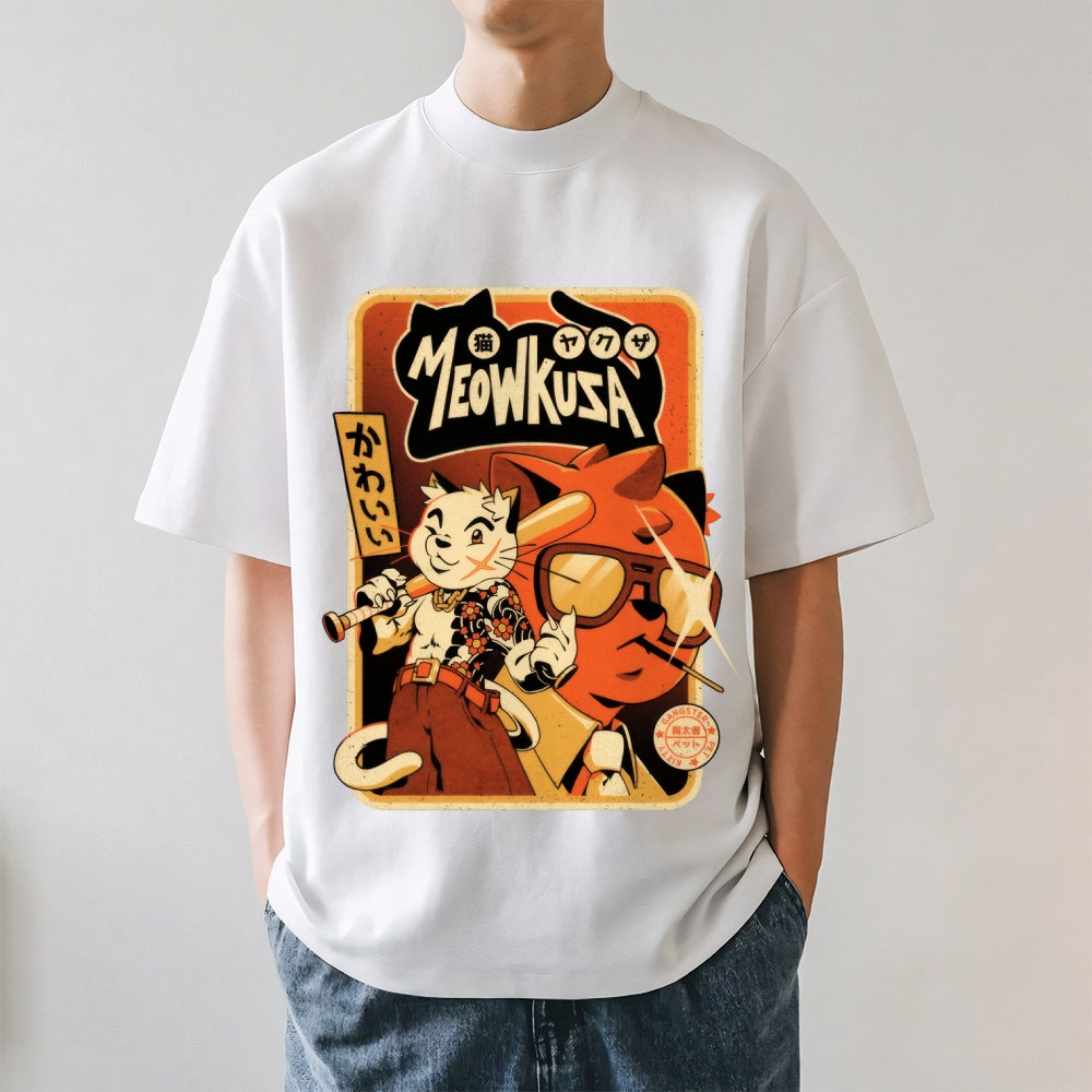 Meowkuza Japanese Style Classic Tee