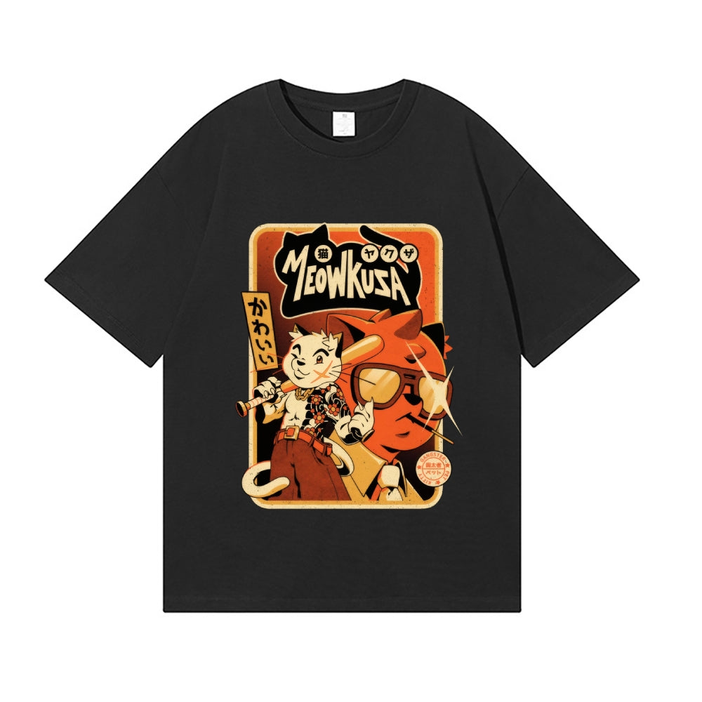 Meowkuza Japanese Style Classic Tee