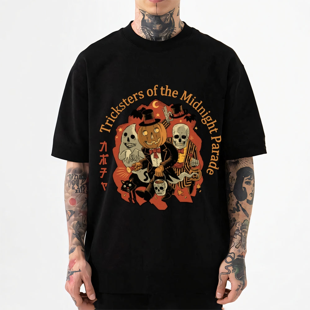 Halloween Pumpkin Japanese Style Classic Tee