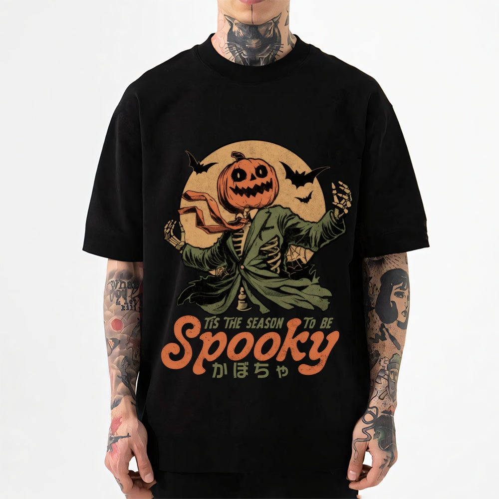 Halloween Pumpkin Japanese Style Classic Tee