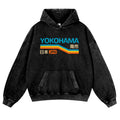 Yokohama Vintage Washed Thick Cotton Hoodie
