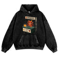Halloween Demonade Vintage Washed Thick Cotton Hoodie