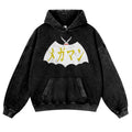 Mothman Vintage Washed Thick Cotton Hoodie