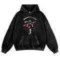 Karakasa Obake (Umbrella Ghost) Vintage Washed Thick Cotton Hoodie