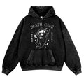 Death Vintage Washed Thick Cotton Hoodie