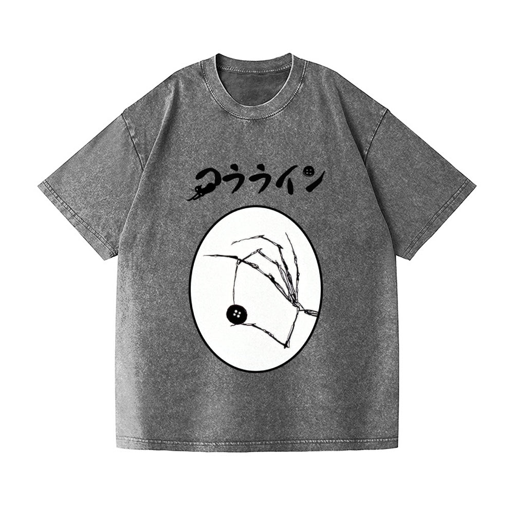 Witch Vintage Wash Japanese Design T-Shirt