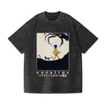 Witch Vintage Wash Japanese Design T-Shirt