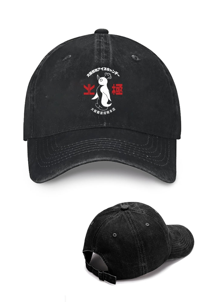 Hokkyoku Nanba Penguin Vintage Cotton Cap