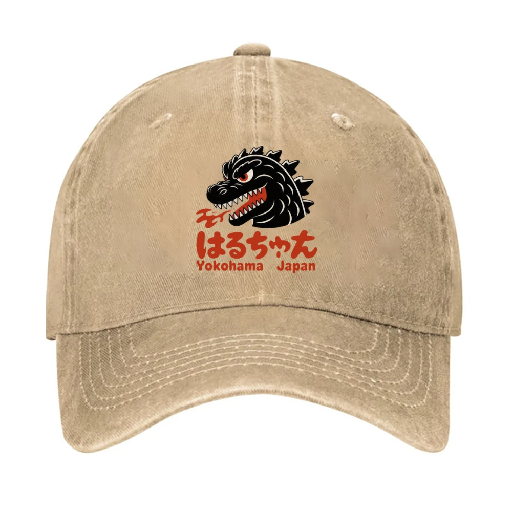 Yokohama Kaiju Vintage Cotton Cap