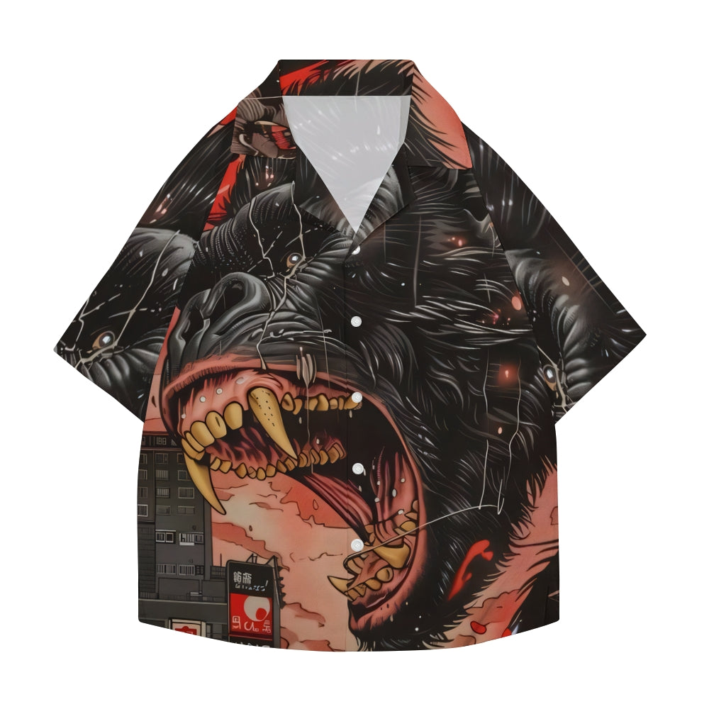 Gorilla Japanese Style Camp Shirt