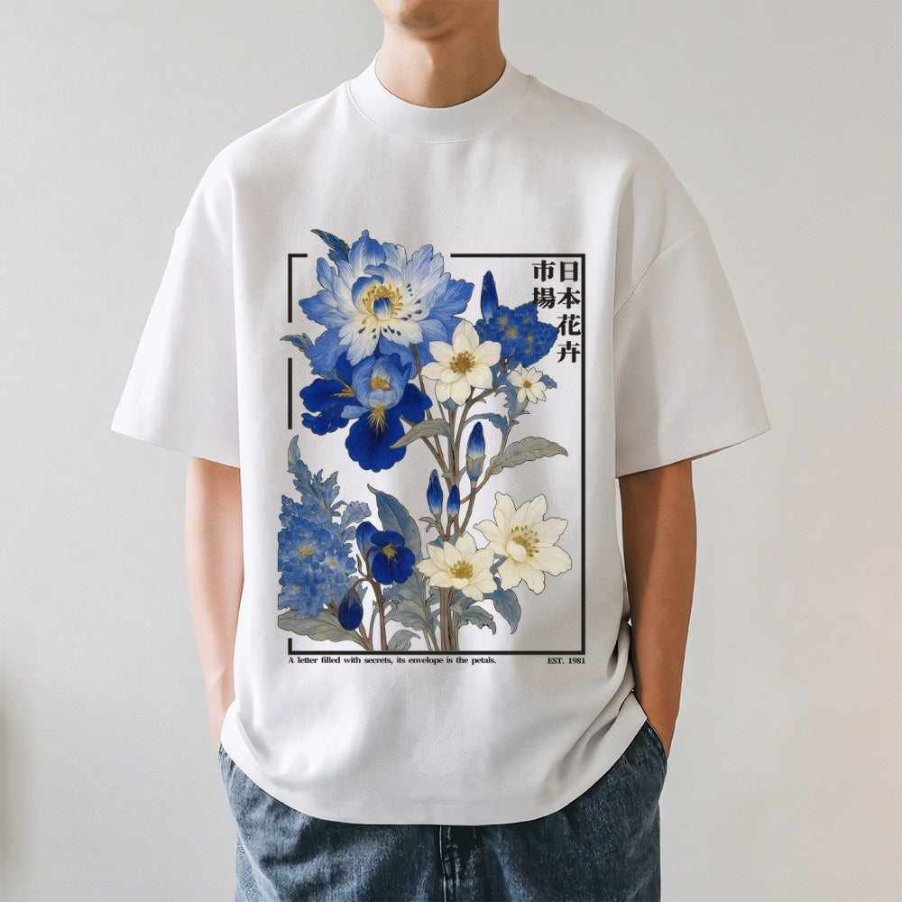 Japan Flower Market Japanese Style Classic Tee