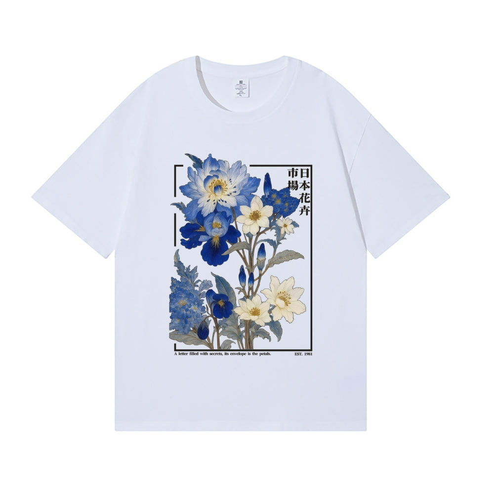 Japan Flower Market Japanese Style Classic Tee