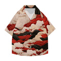 Wave Japanese Style Camp Shirt