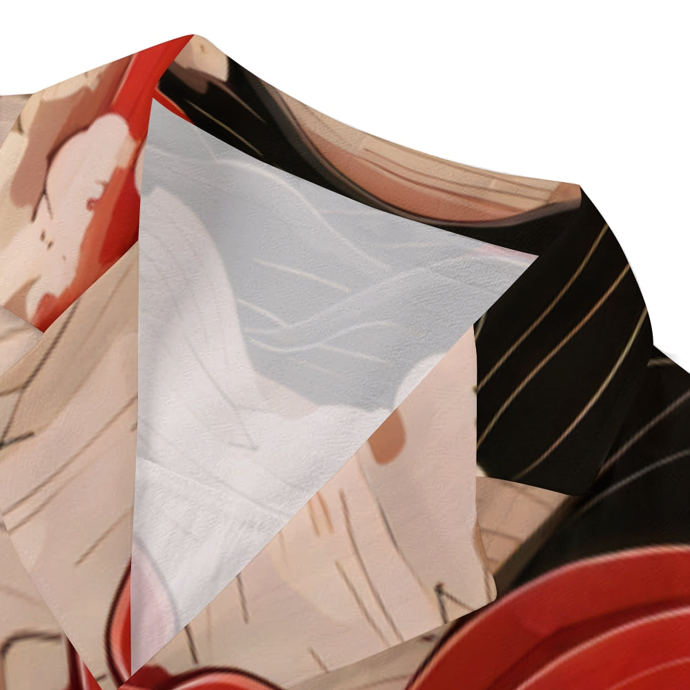 Wave Japanese Style Camp Shirt