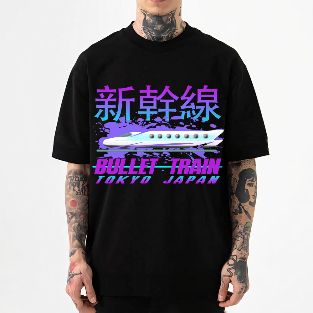 Bullet Train Tokyo Japanese Style Classic Tee
