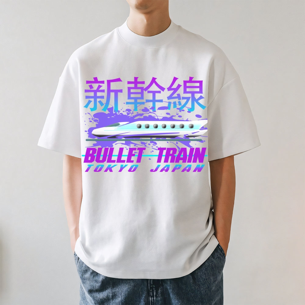 Bullet Train Tokyo Japanese Style Classic Tee