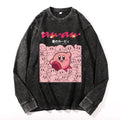 Kirby Vintage Cotton Wash Crewneck Long-Sleeve T-Shirt
