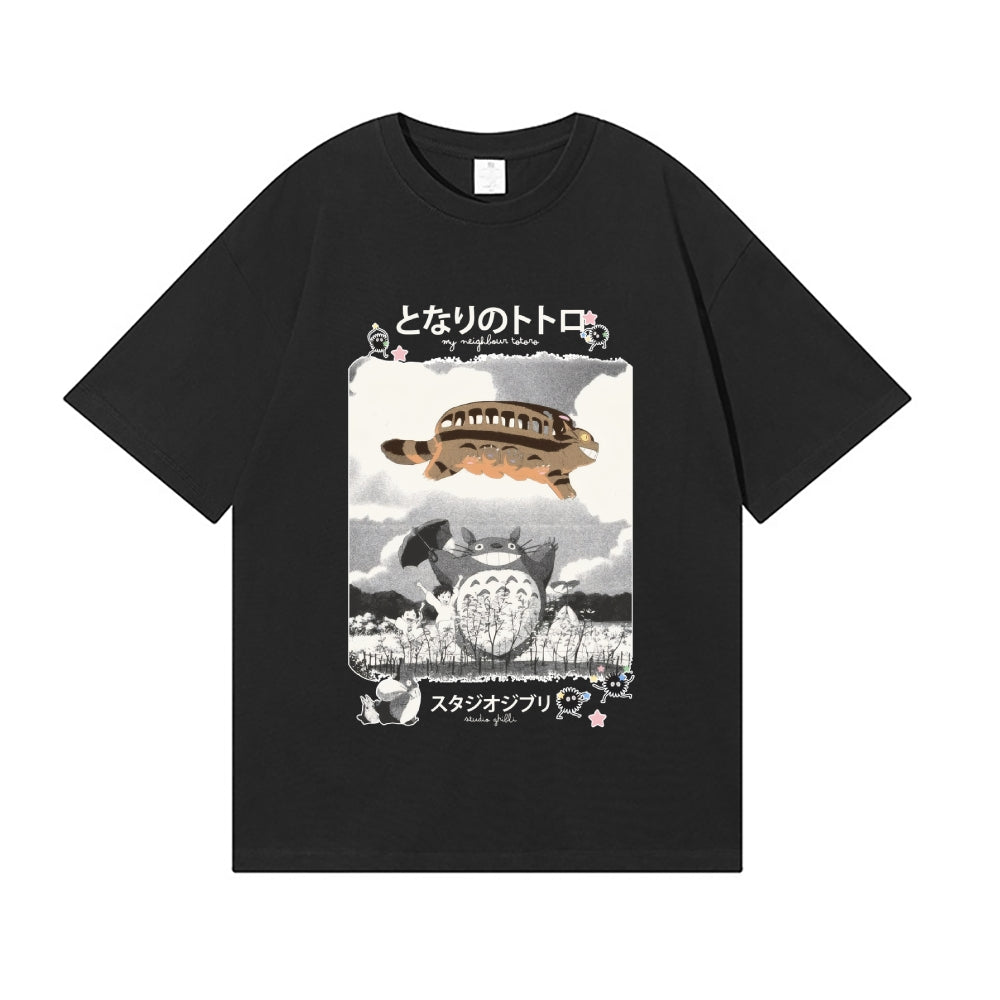 Ghibli Totoro Japanese Style Classic Tee
