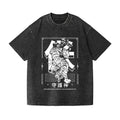 Tiger Vintage Wash Japanese Design T-Shirt