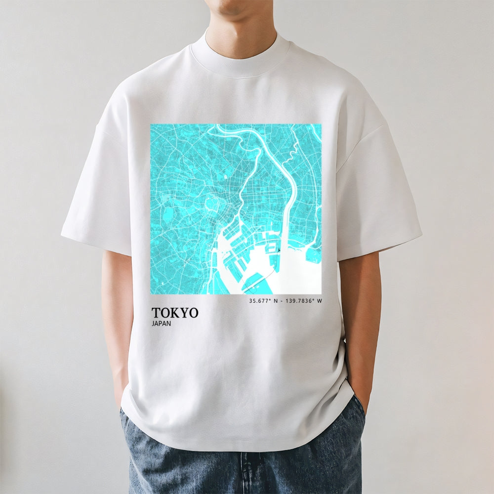 Tokyo City Japanese Style Classic Tee