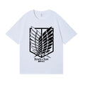 Scout Regiment Emblem Attack Titan Japanese Style Classic Tee