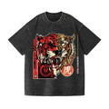 Tiger Vintage Wash Japanese Design T-Shirt