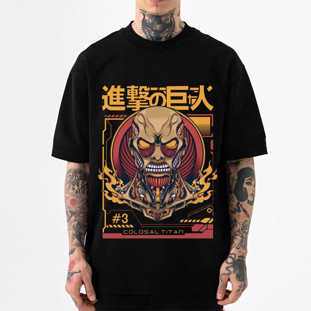 Attack Titan Japanese Style Classic Tee