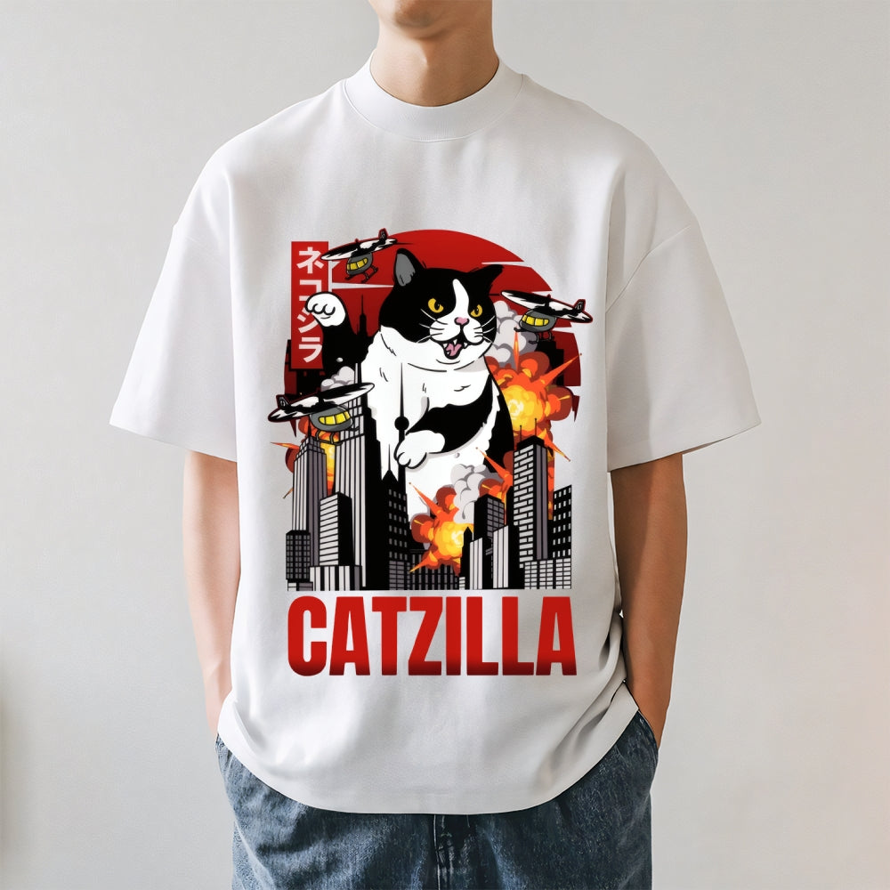 Catzilla - King of Cats Japanese Style Classic Tee