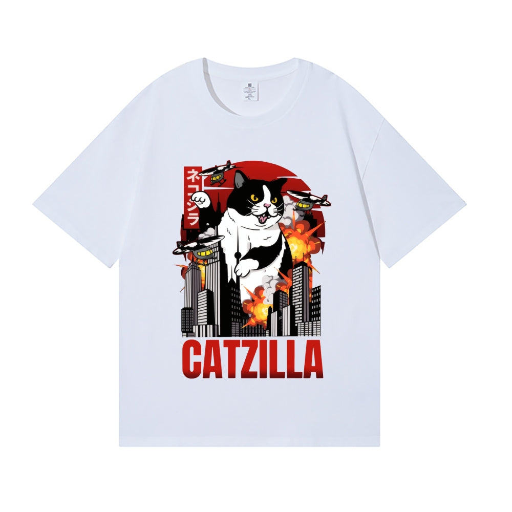 Catzilla - King of Cats Japanese Style Classic Tee