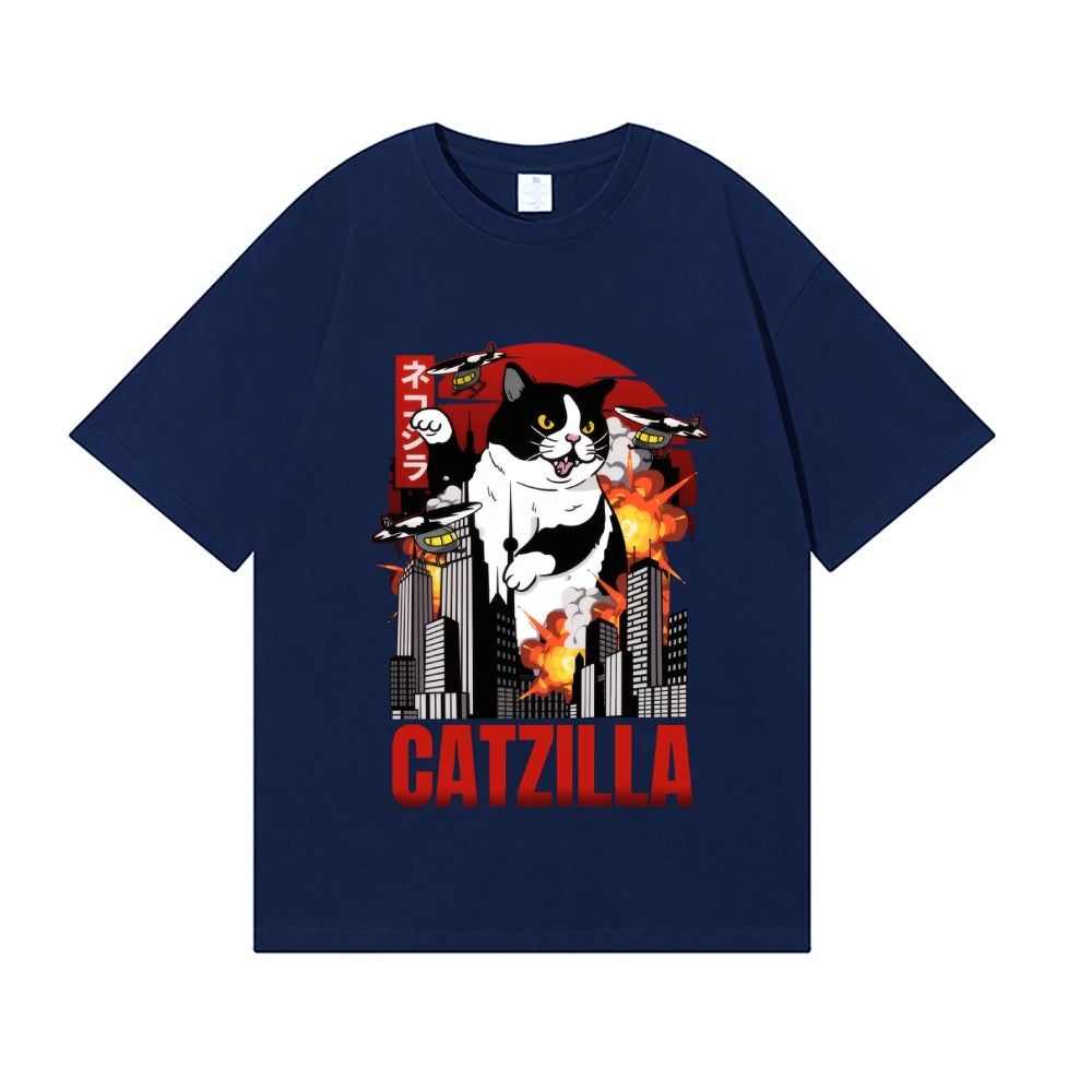 Catzilla - King of Cats Japanese Style Classic Tee