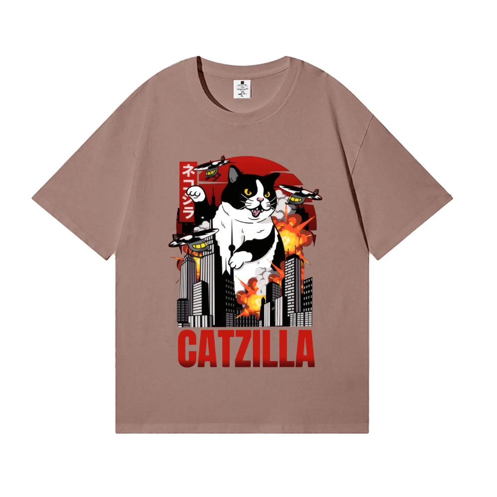 Catzilla - King of Cats Japanese Style Classic Tee