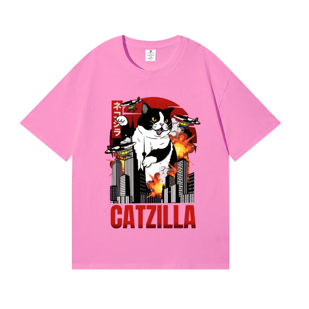 Catzilla - King of Cats Japanese Style Classic Tee