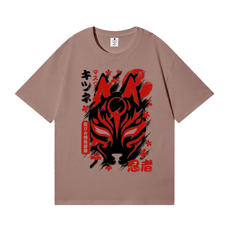 Kitsune Mask Japanese Style Classic Tee