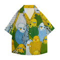 Parrot Japanese Style Camp Shirt