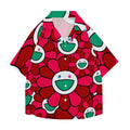 Flower Japanese Style Camp Shirt