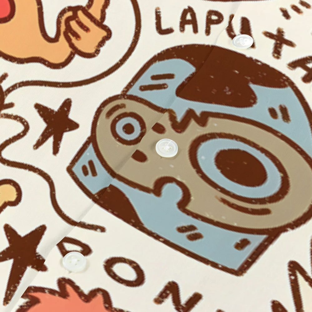 Ghibli Japanese Style Camp Shirt