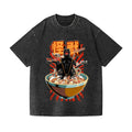 Monster kaiju Vintage Wash Japanese Design T-Shirt