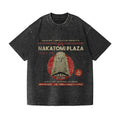 Nakatomi Plaza Christmas Party 1988 Vintage Wash Japanese Design T-Shirt