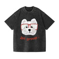 JPT Dog Vintage Wash Japanese Design T-Shirt