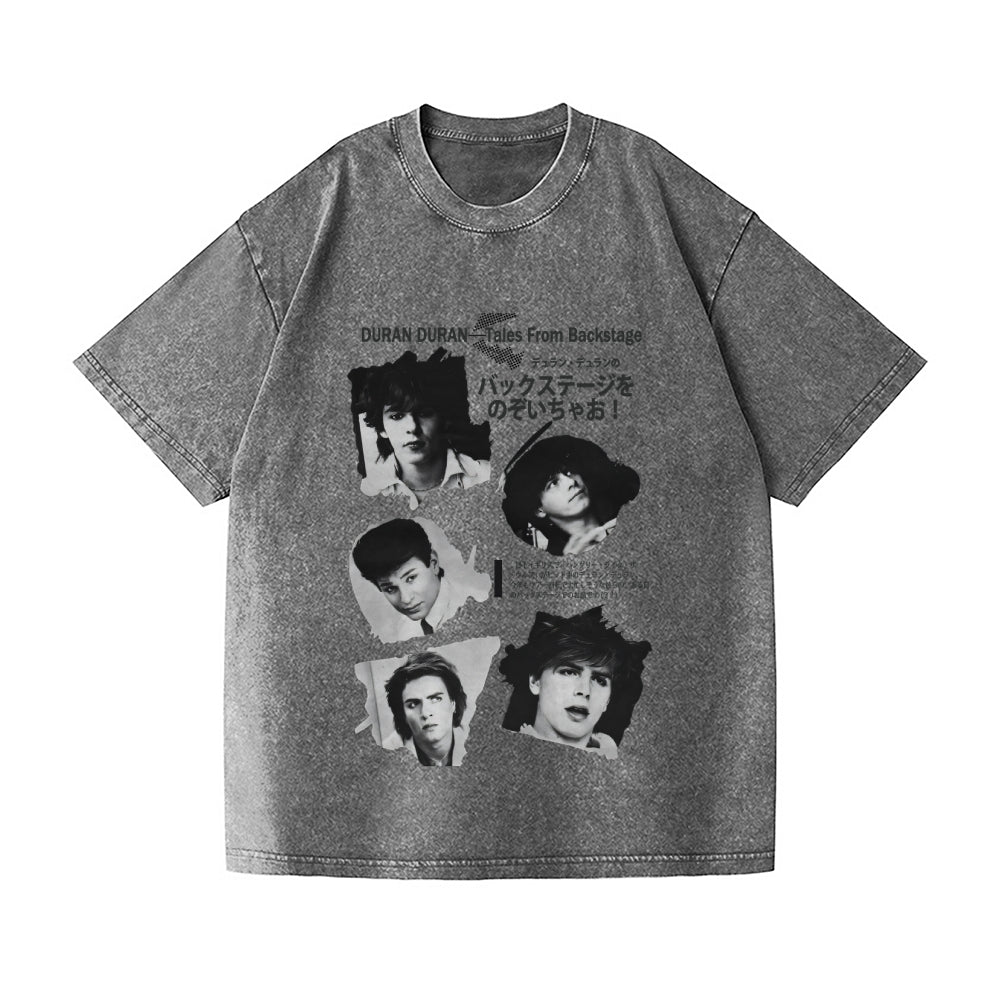 Duran Duran Vintage Wash Japanese Design T-Shirt