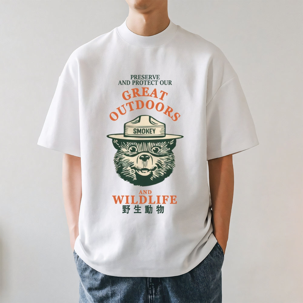 Protect Wildlife Japanese Style Classic Tee