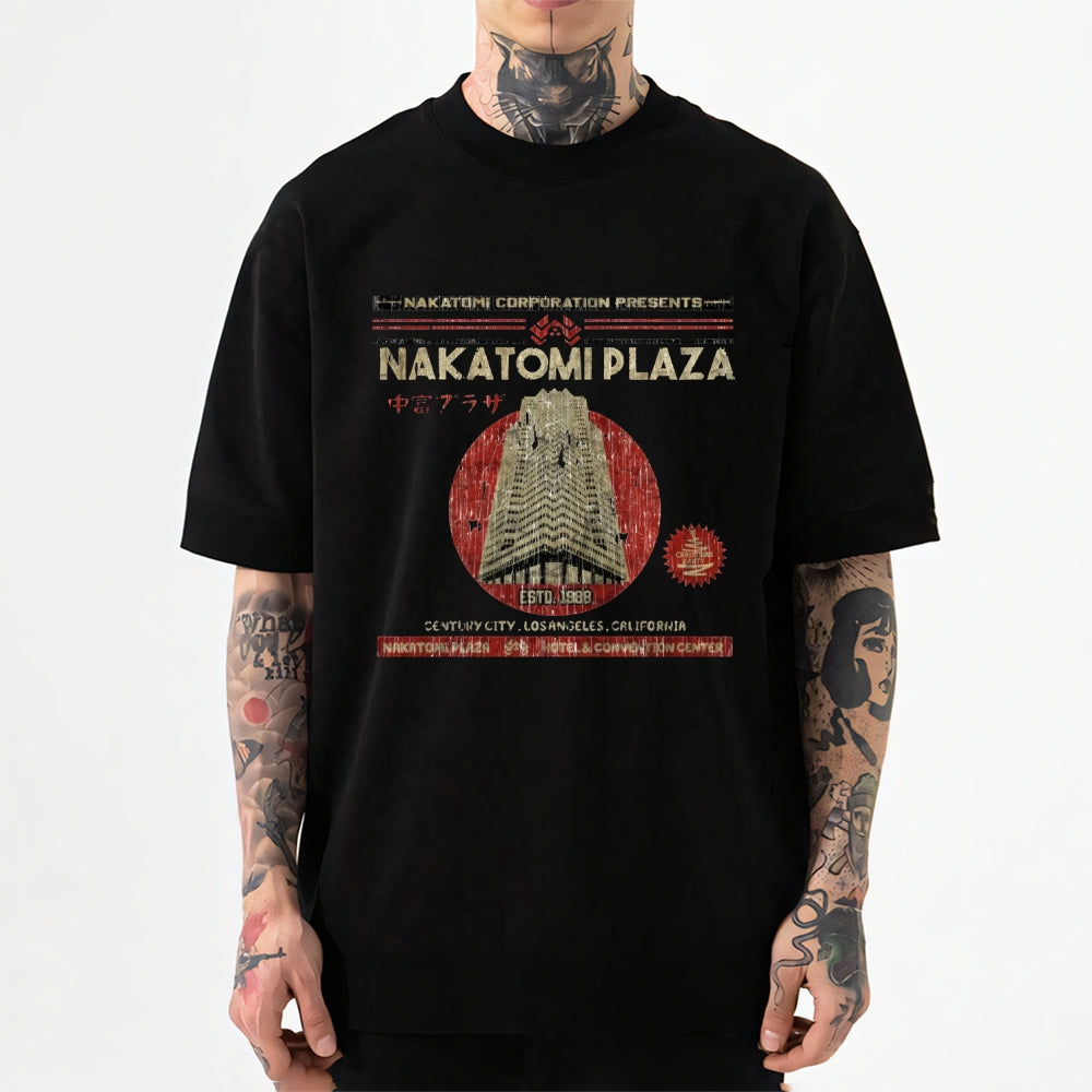 Nakatomi Plaza Christmas Party 1988 Japanese Style Classic Tee