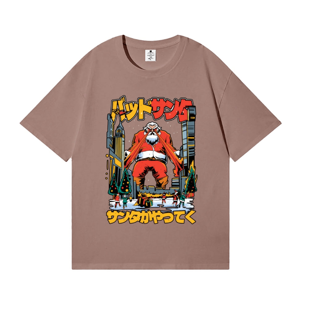 Santa Claus Kanji Lasers Japanese Style Classic Tee