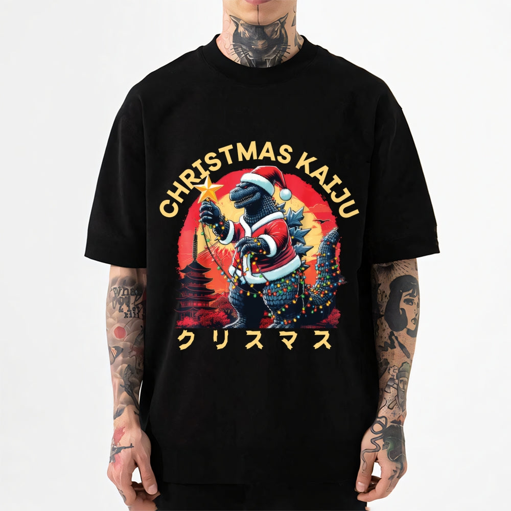 Christmas Kaiju Japanese Style Classic Tee