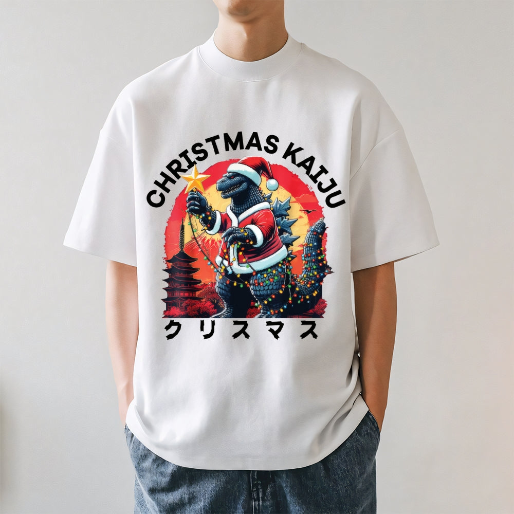 Christmas Kaiju Japanese Style Classic Tee