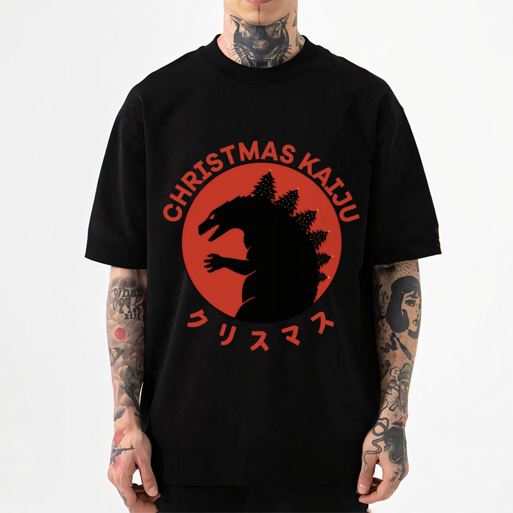 Christmas Kaiju Japanese Style Classic Tee