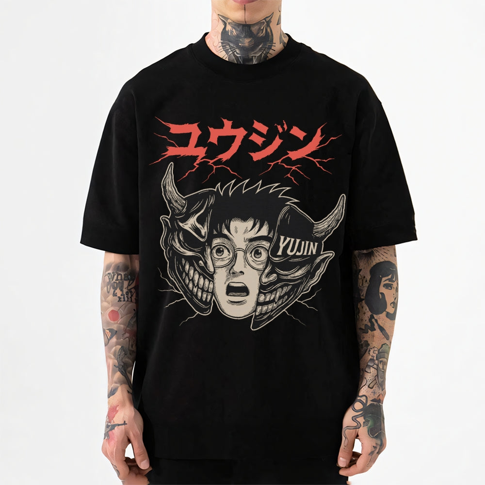 Ghost Mask Japanese Style Classic Tee