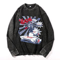 Speed Racer Vintage Cotton Wash Crewneck Long-Sleeve T-Shirt