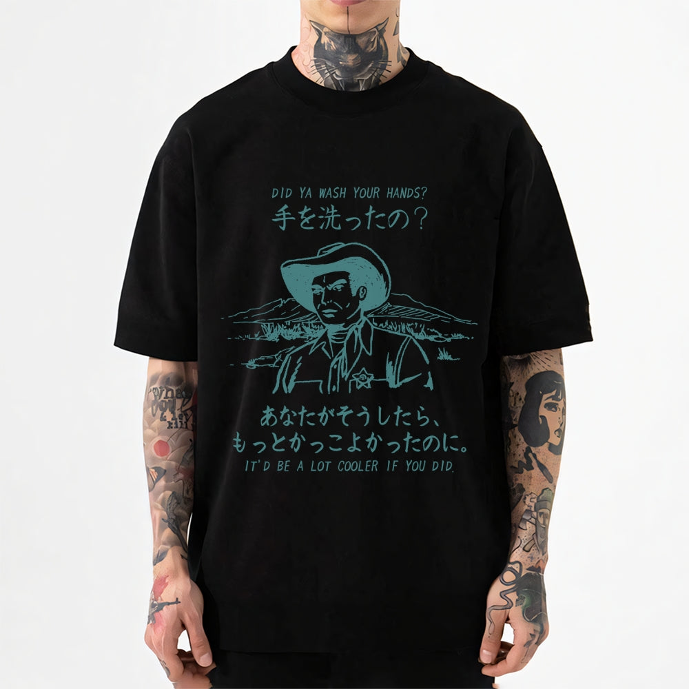 Wash Hand Japanese Style Classic Tee